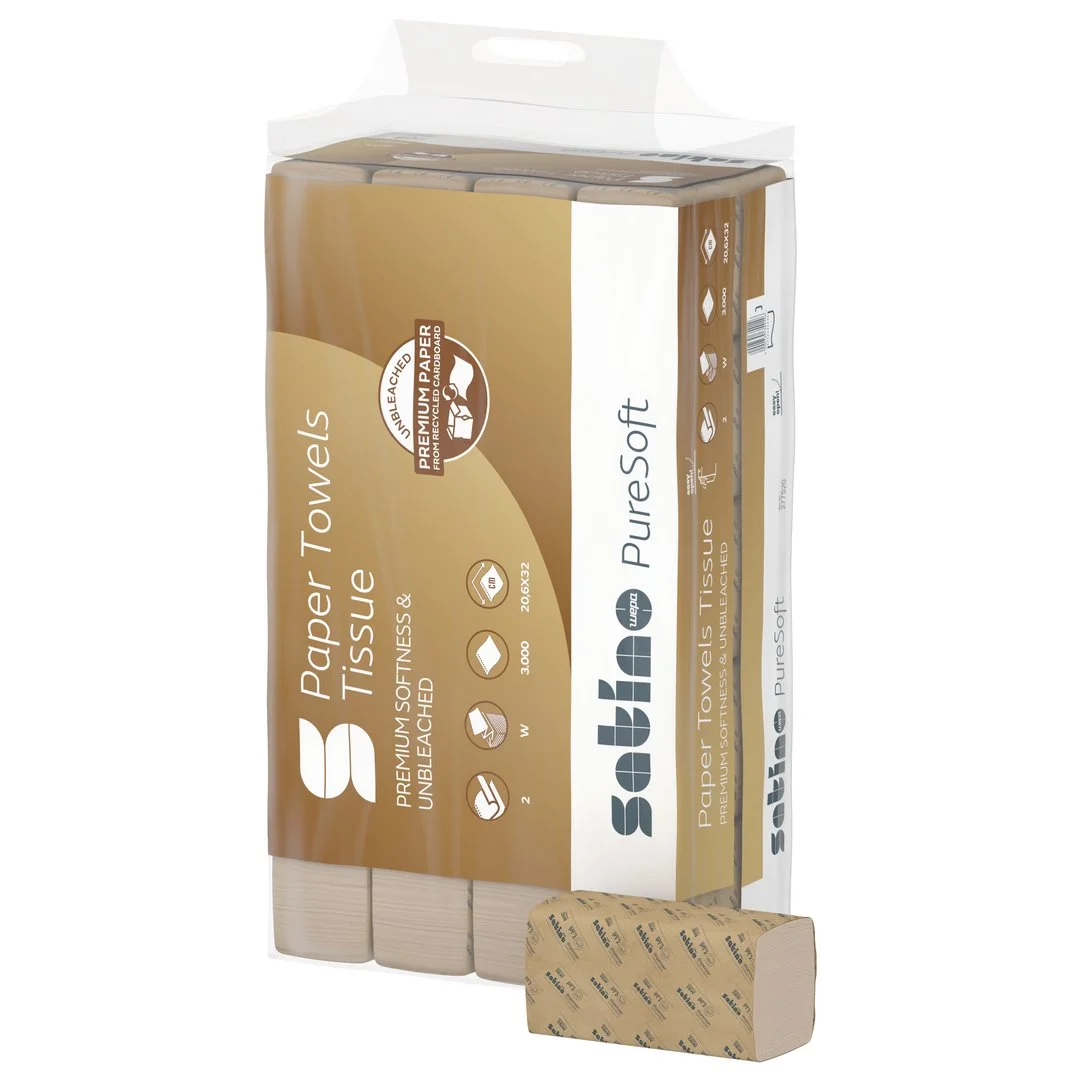Satino PureSoft W-vouw 2 laags 3000 doekjes | 277520