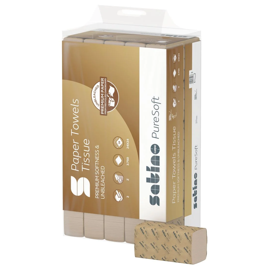 Satino PureSoft Z-vouw 2 laags 3750 doekjes | 277550