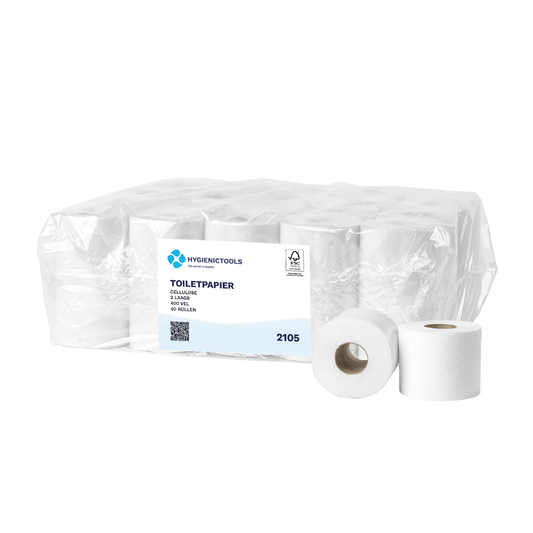 Toiletpapier, cellulose 2 laags - 40 rol per pak | 2105