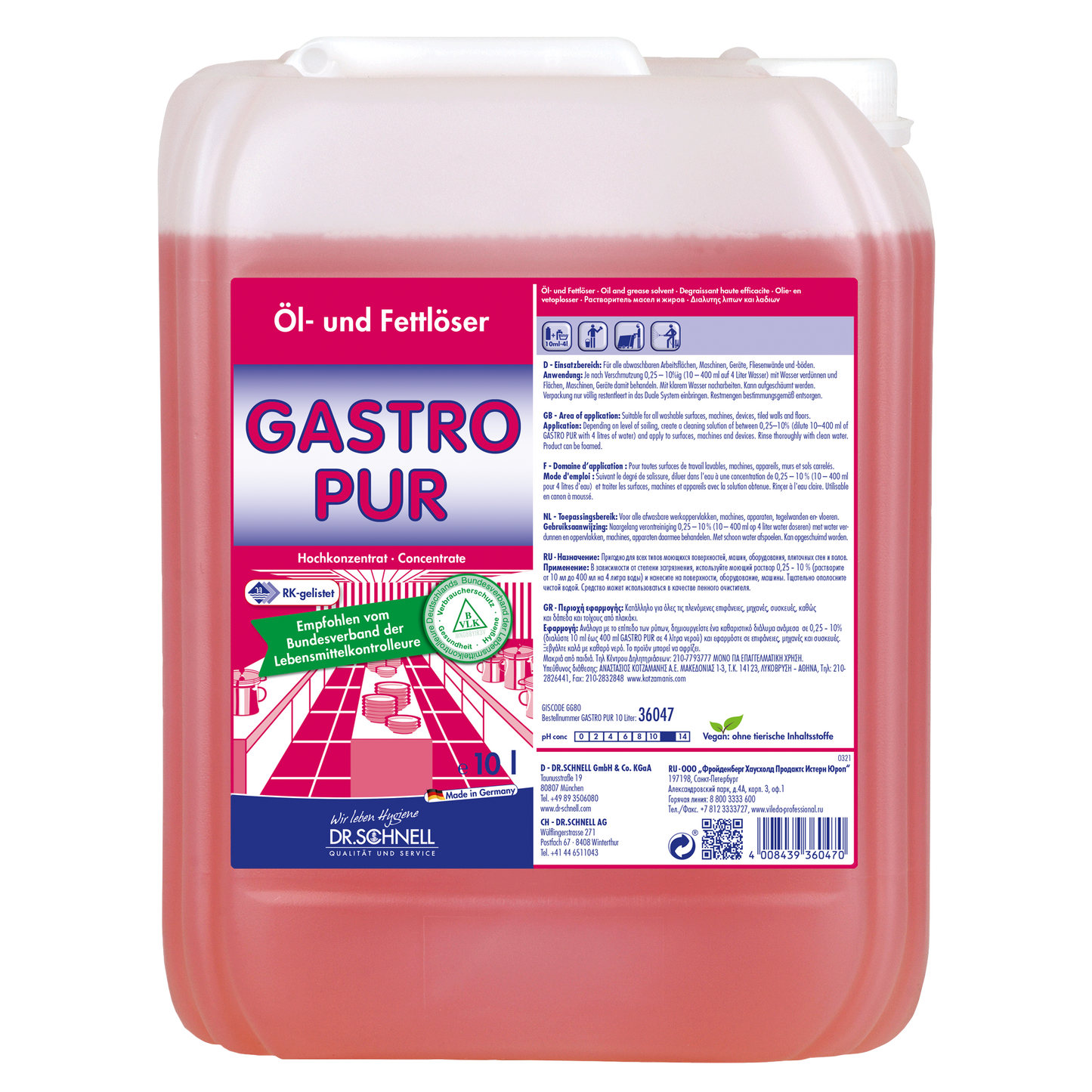 GASTRO PUR 10L